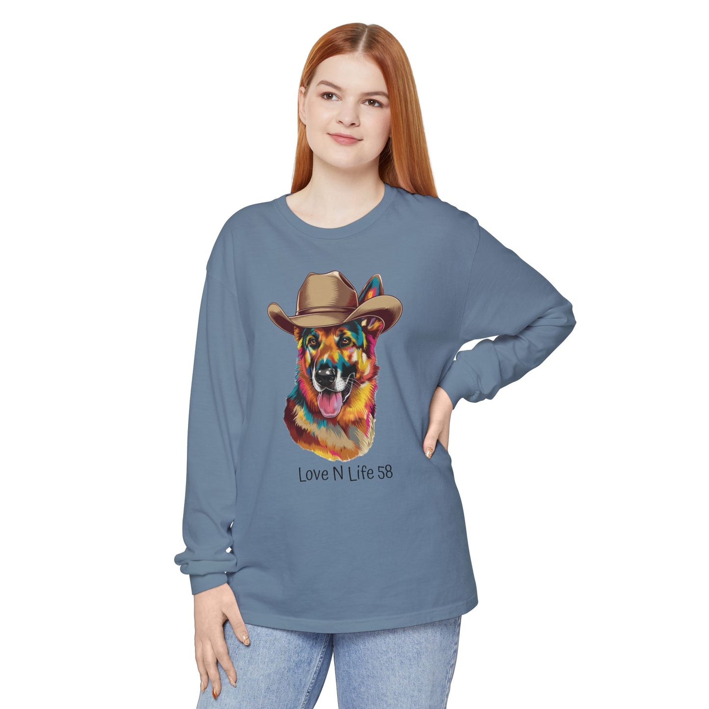 German Shepard Long Sleeve Tee