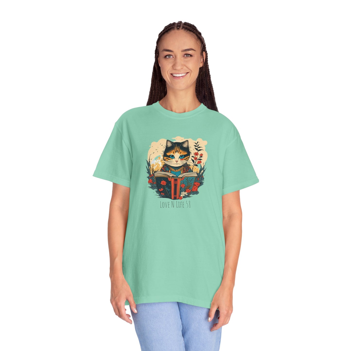 Cat Lover's Tee - Comfort Colors