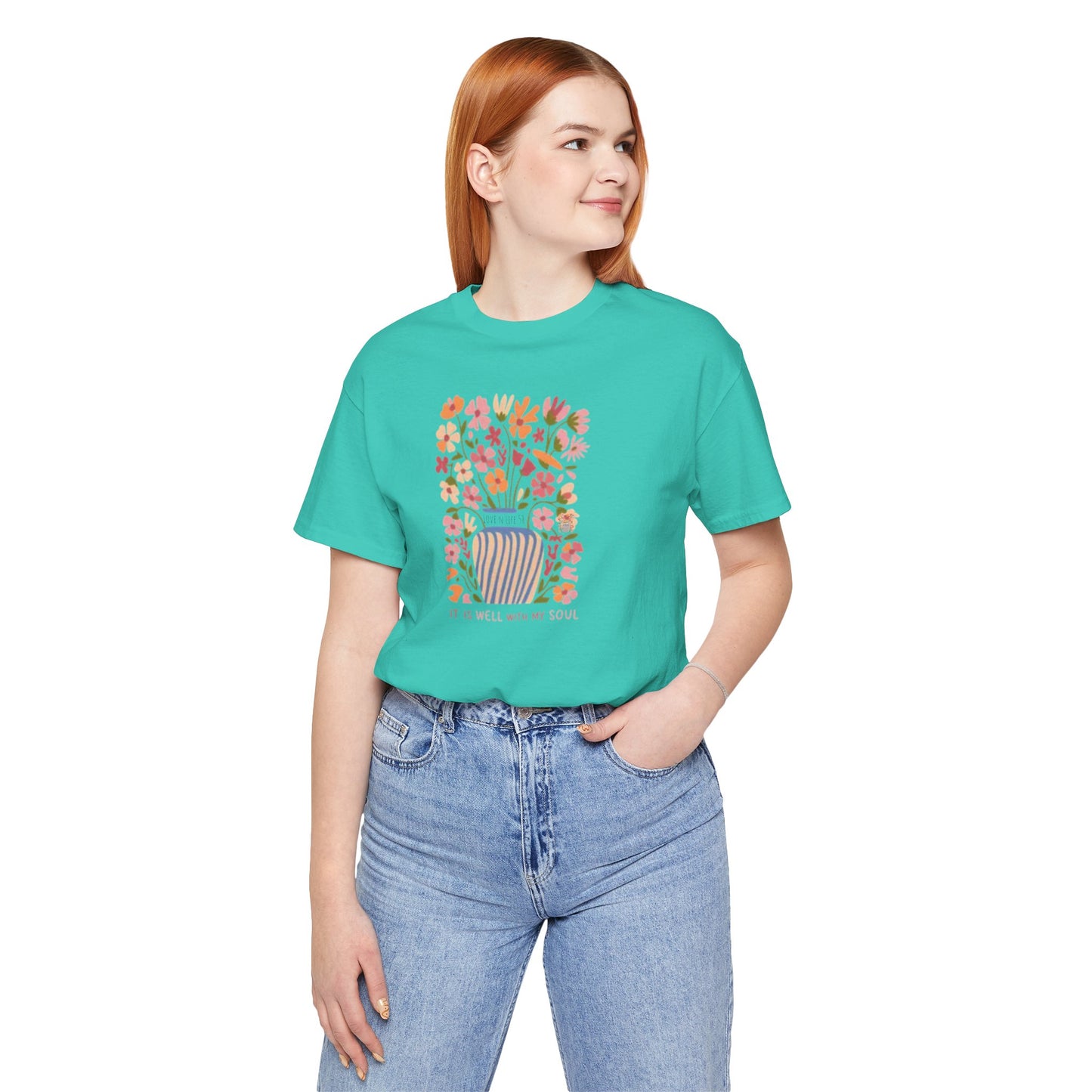 "It Is Well With My Soul"Tee - Bella Canvas
