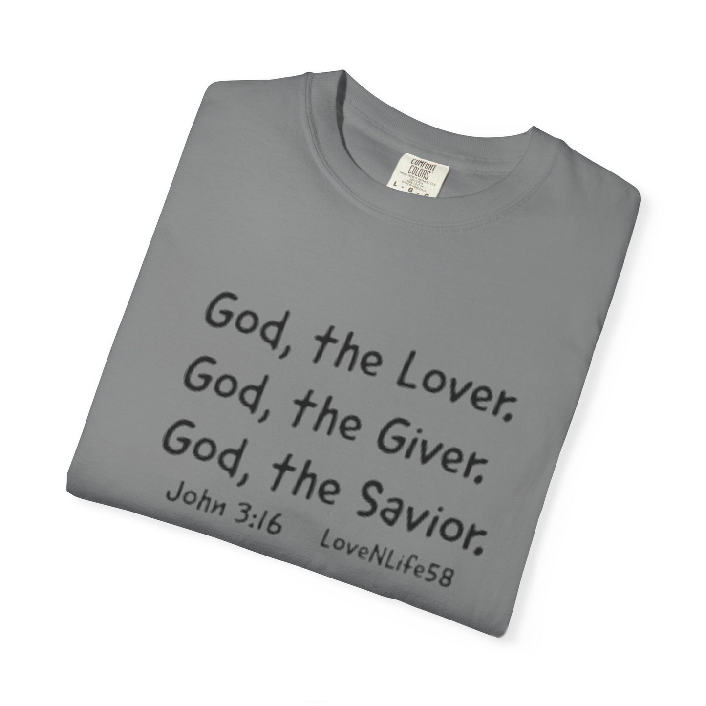 God the Lover Tee- Comfort Colors
