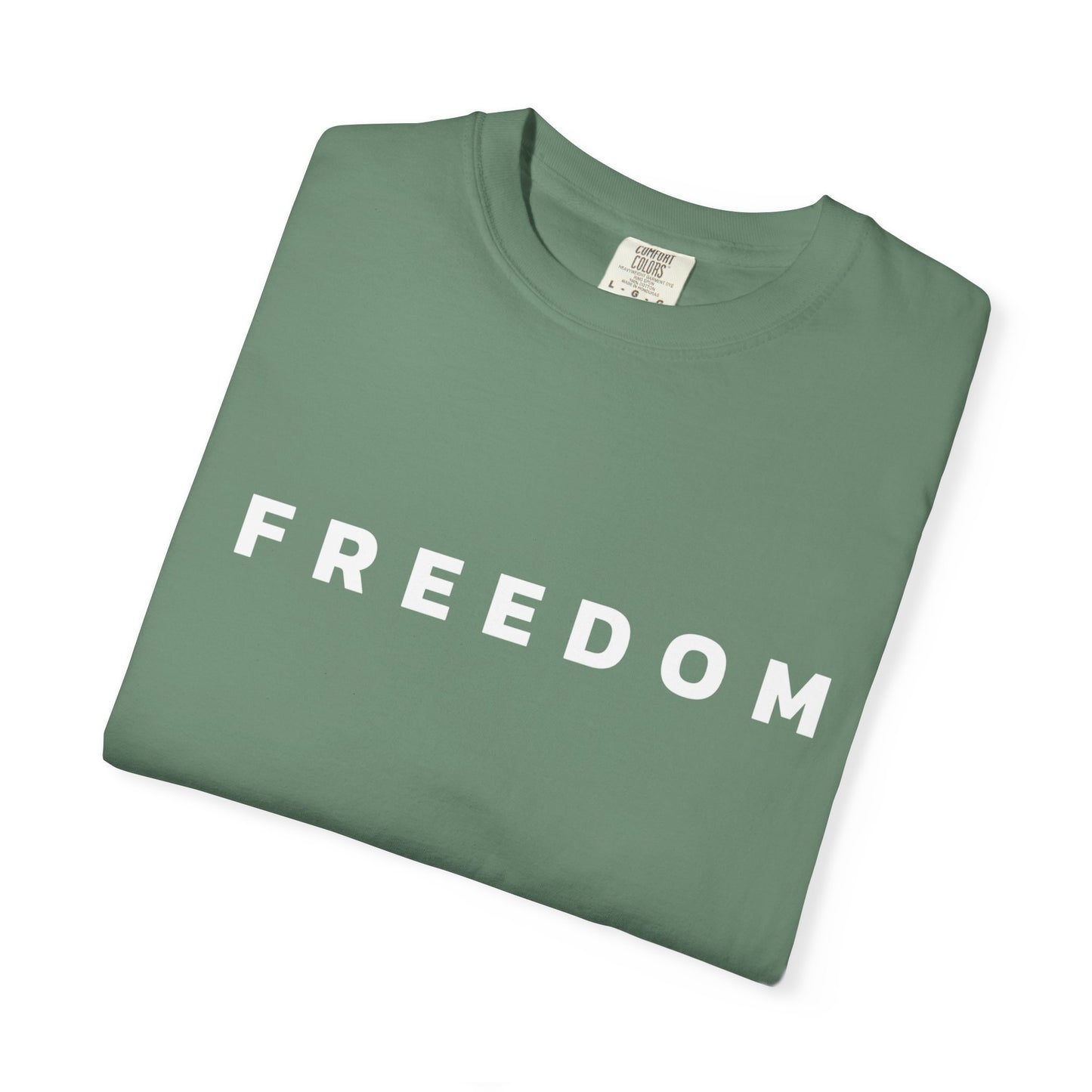 F R E E D O M Tee - Comfort Colors Charlie Kirk