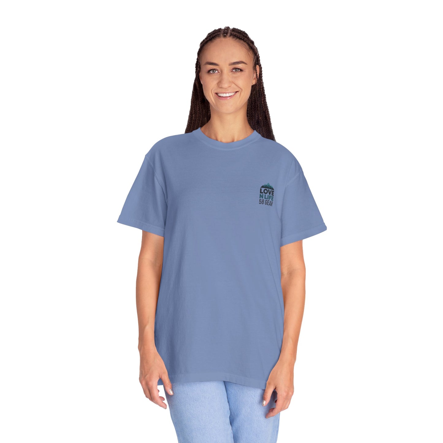 Adventure Awaits Love N Life 58 Gear -Comfort Colors