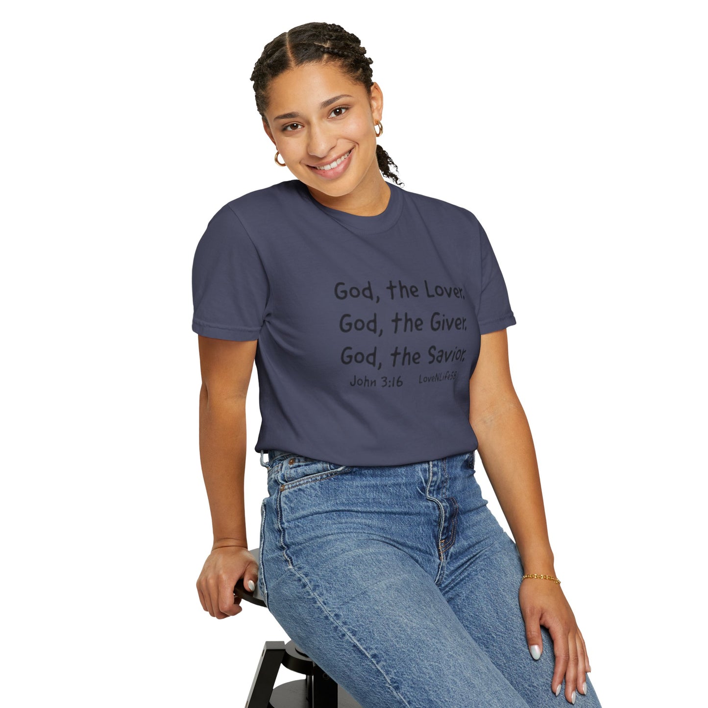 God the Lover Tee- Comfort Colors