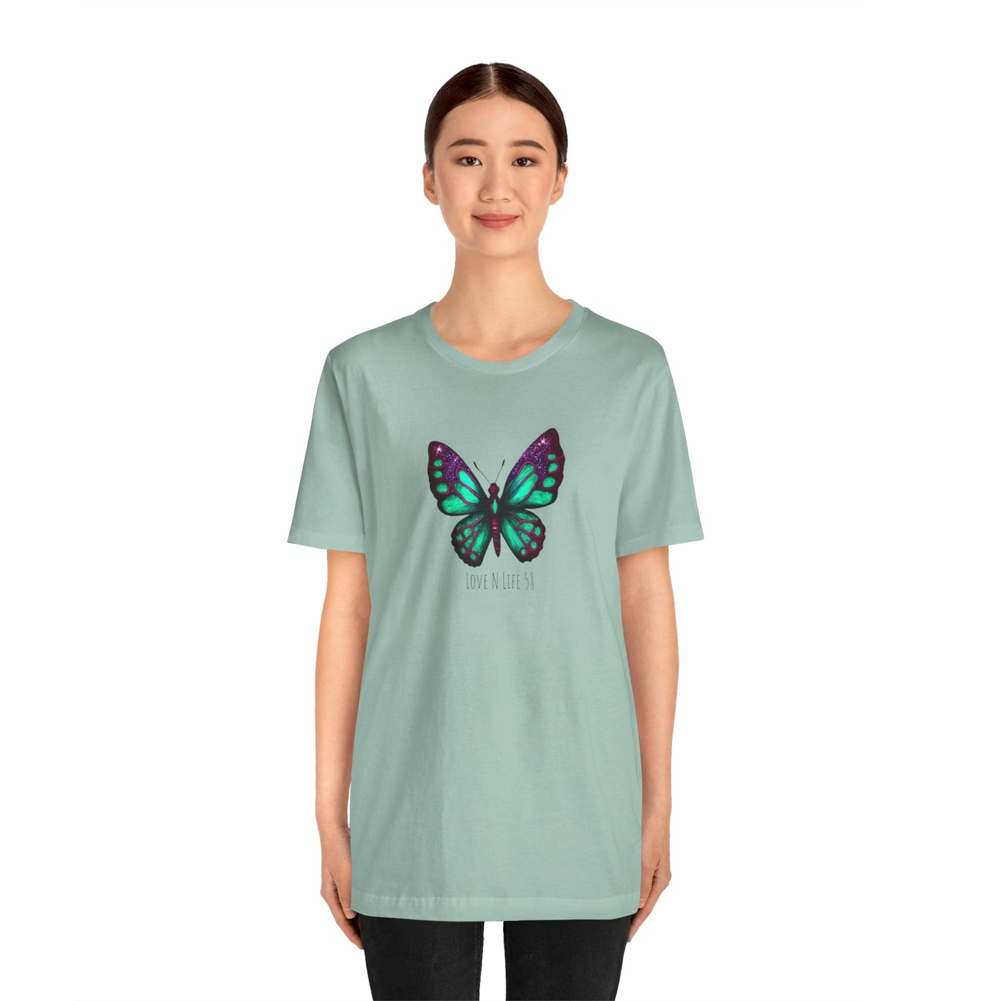 Butterfly Love Tee - Bella Canvas