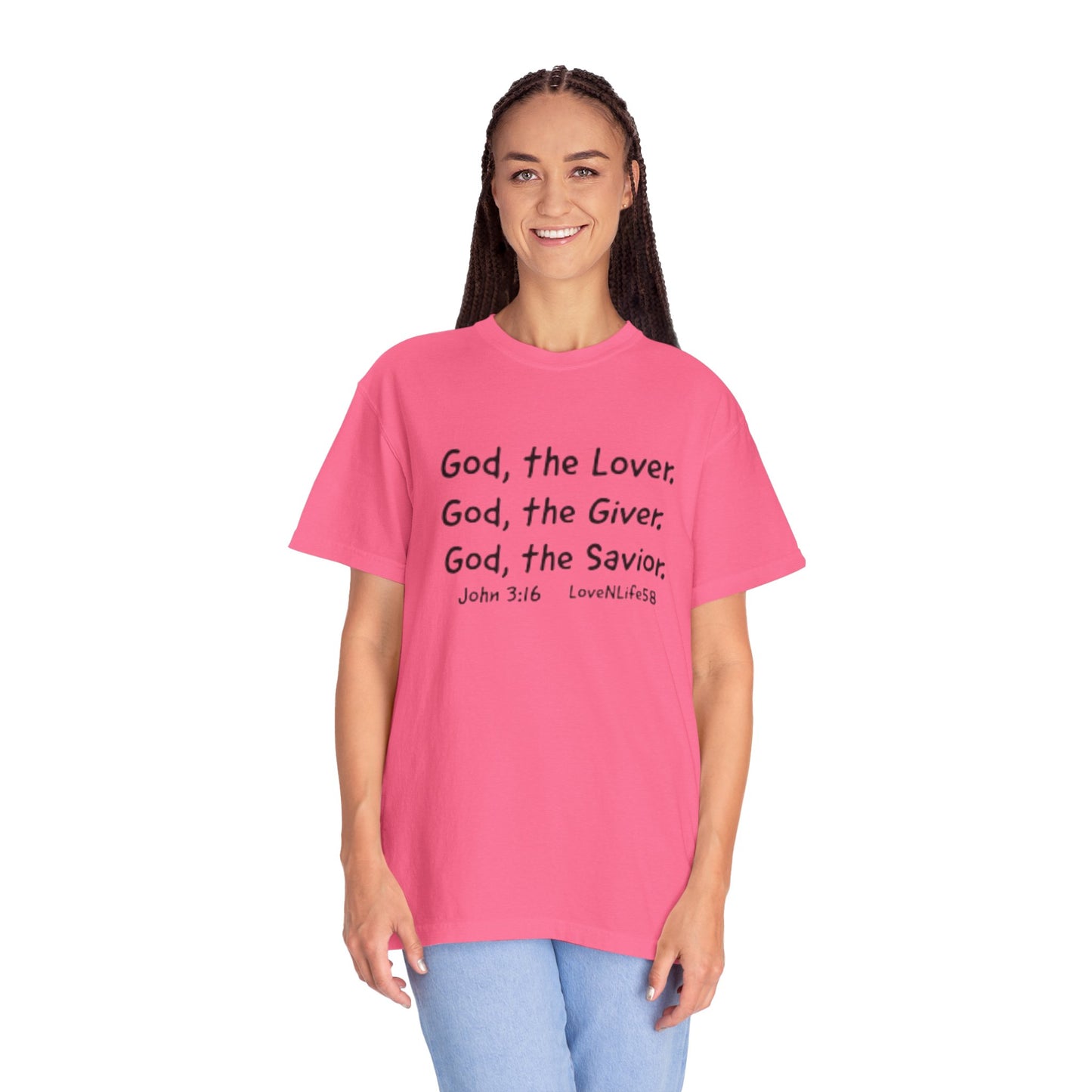 God the Lover Tee- Comfort Colors