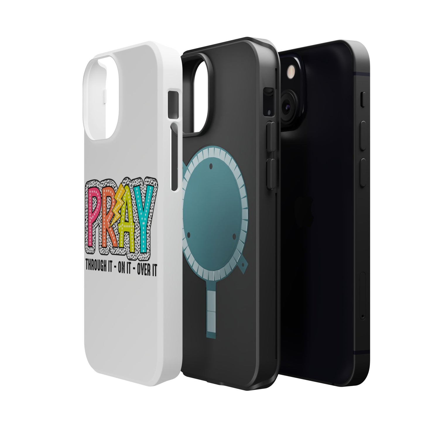 Pray Magnetic Phone Case - Inspirational Tough Case, Prayer Phone Cover