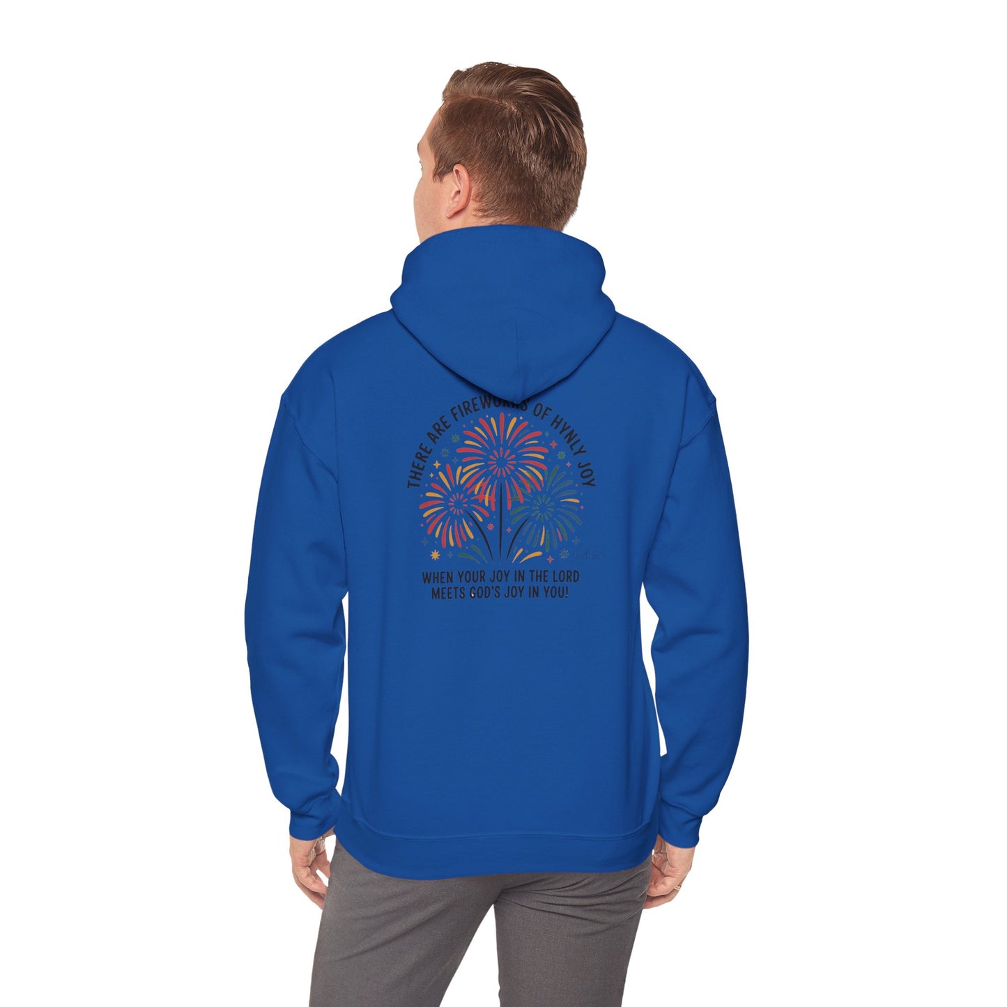 Joyful Fireworks Unisex Hoodie