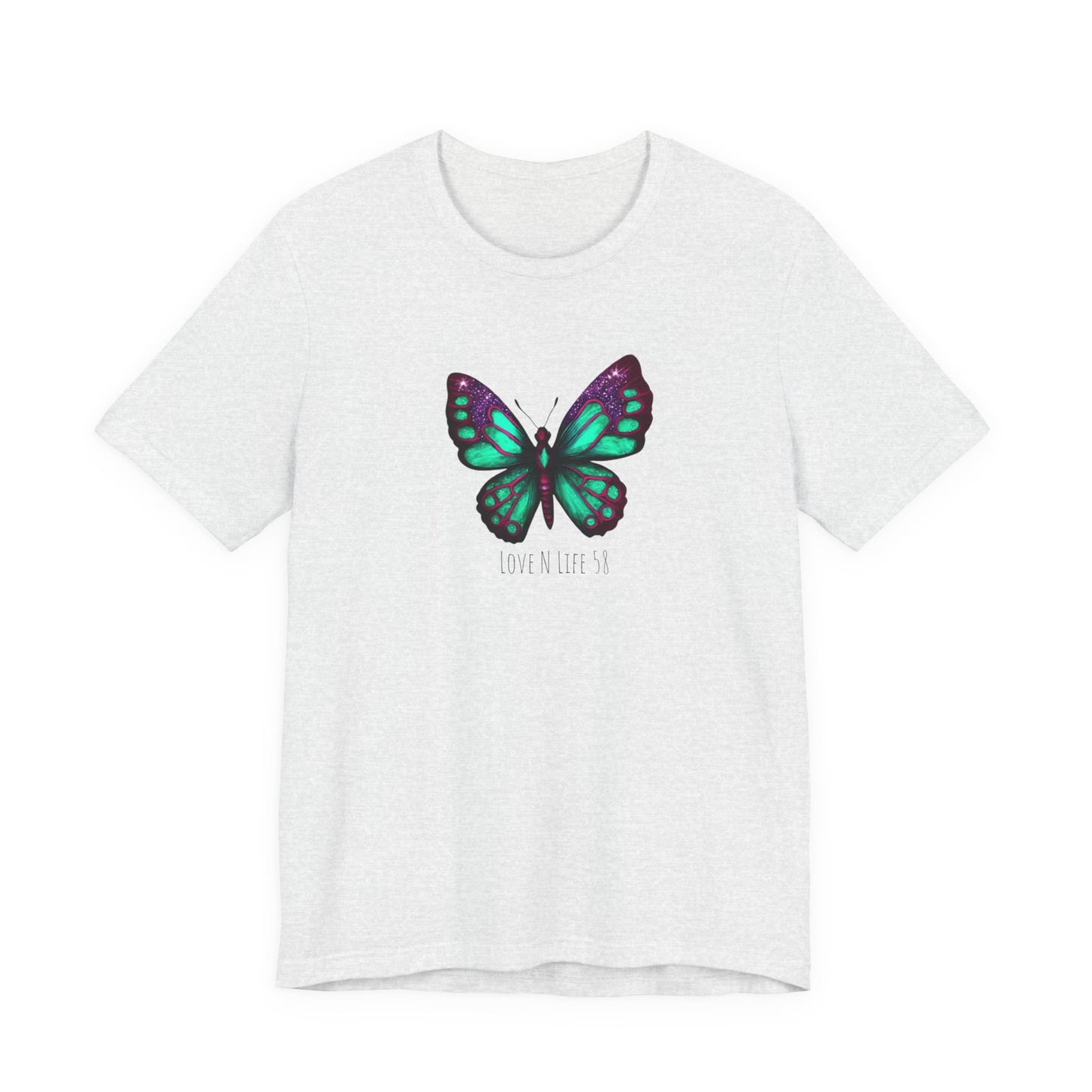Butterfly Love Tee - Bella Canvas