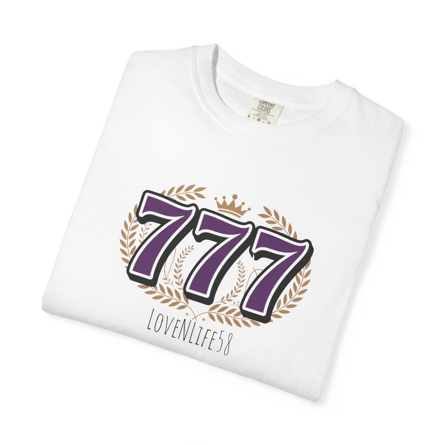 777 - God , Jesus, Holy Spirt , Perfection - Comfort Colors