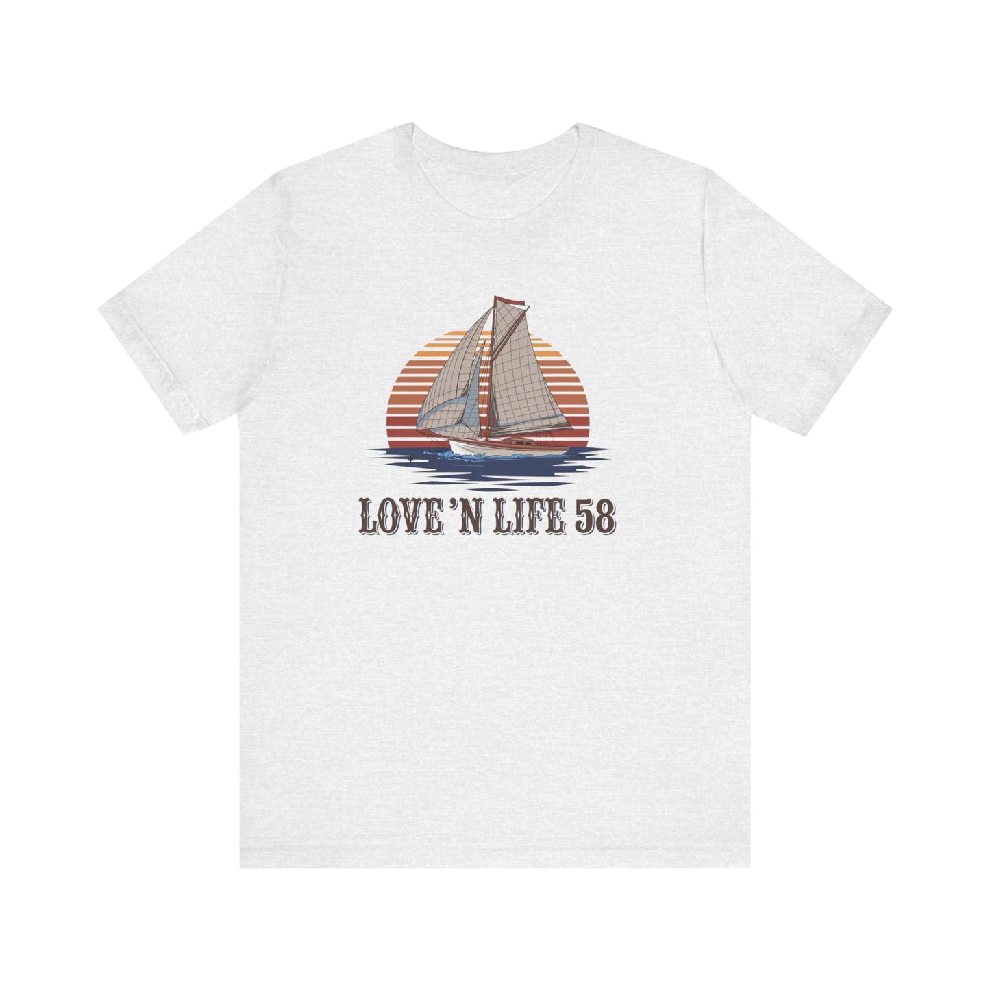 Vintage Sailing - LoveNLife58 Tee - Bella Canvas 3001