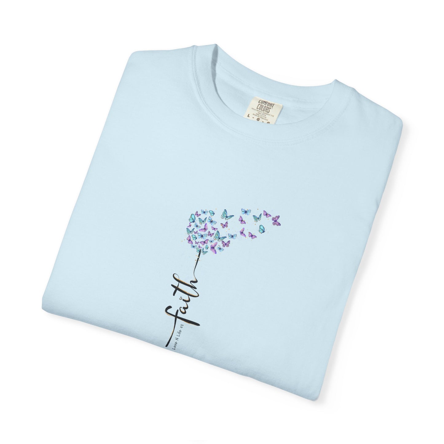 Faith Butterflies Tee