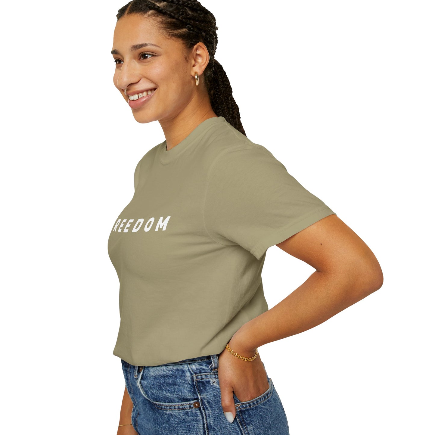 F R E E D O M Tee - Comfort Colors Charlie Kirk