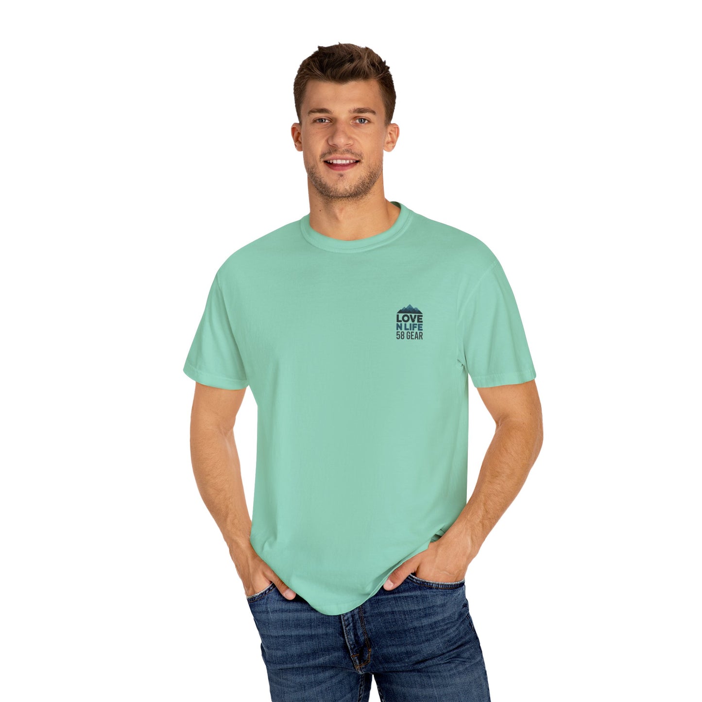 Adventure Awaits Love N Life 58 Gear -Comfort Colors