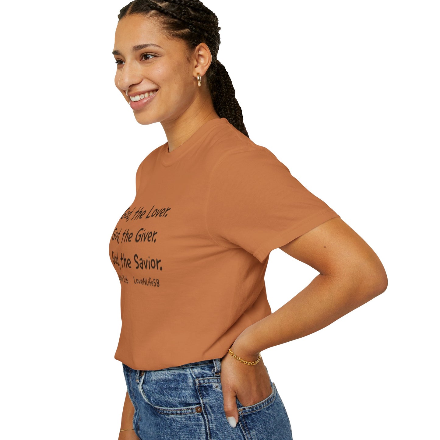 God the Lover Tee- Comfort Colors