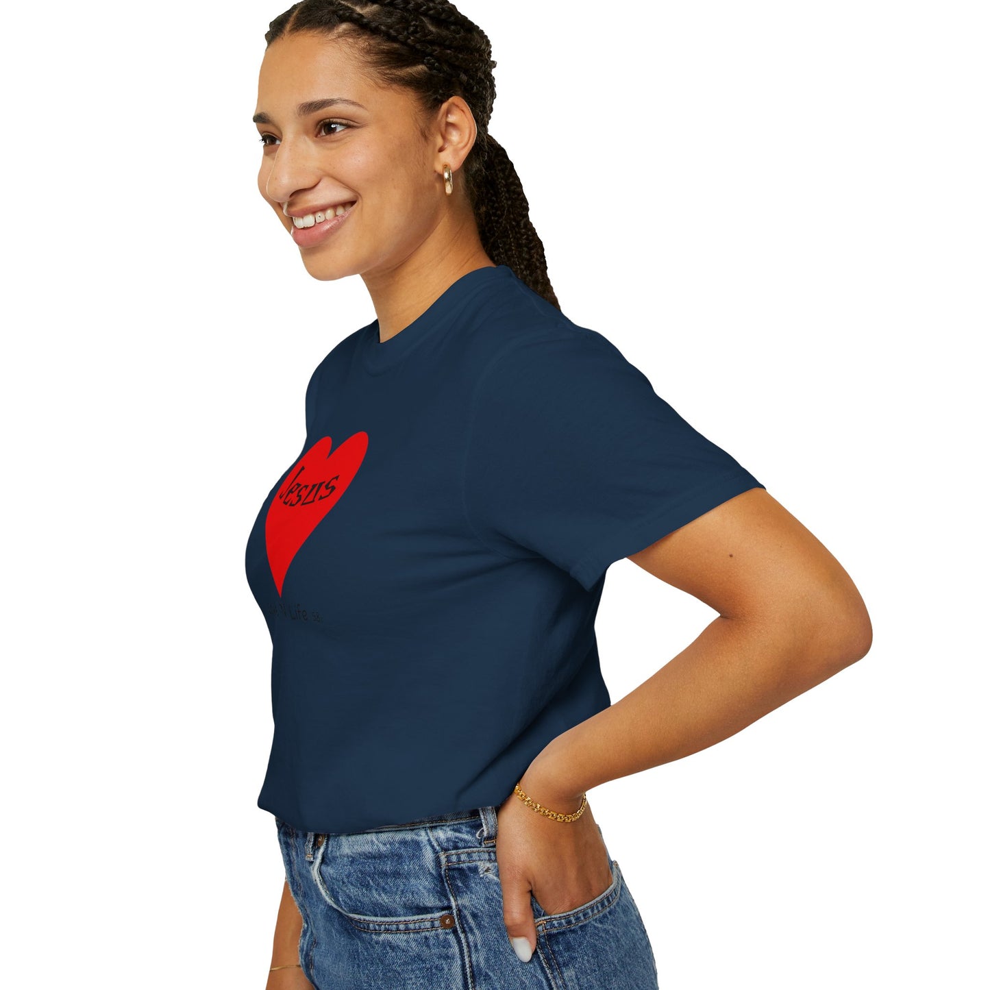 Jesus is Love N Life 58 Tee - Comfort Colors
