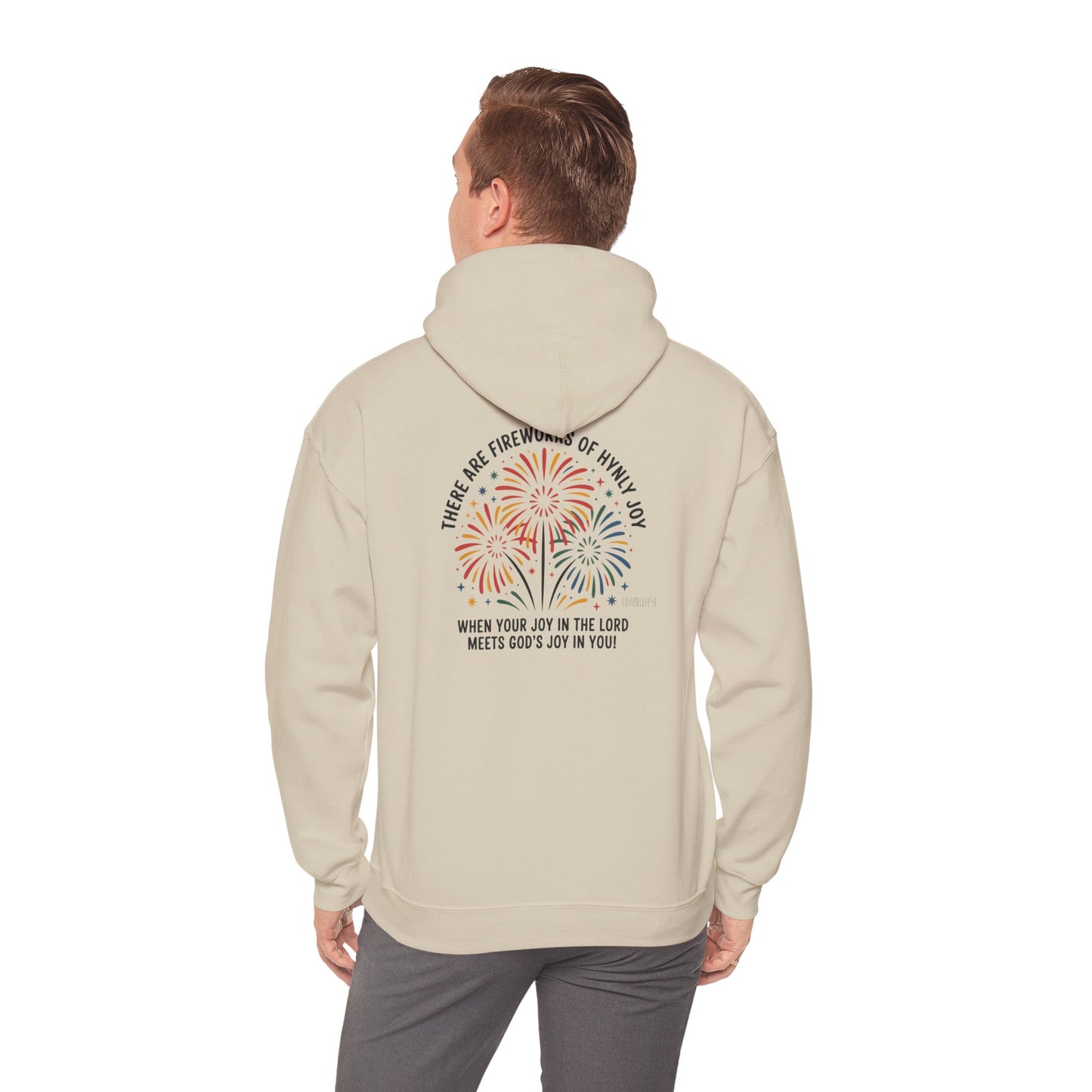 Joyful Fireworks Unisex Hoodie