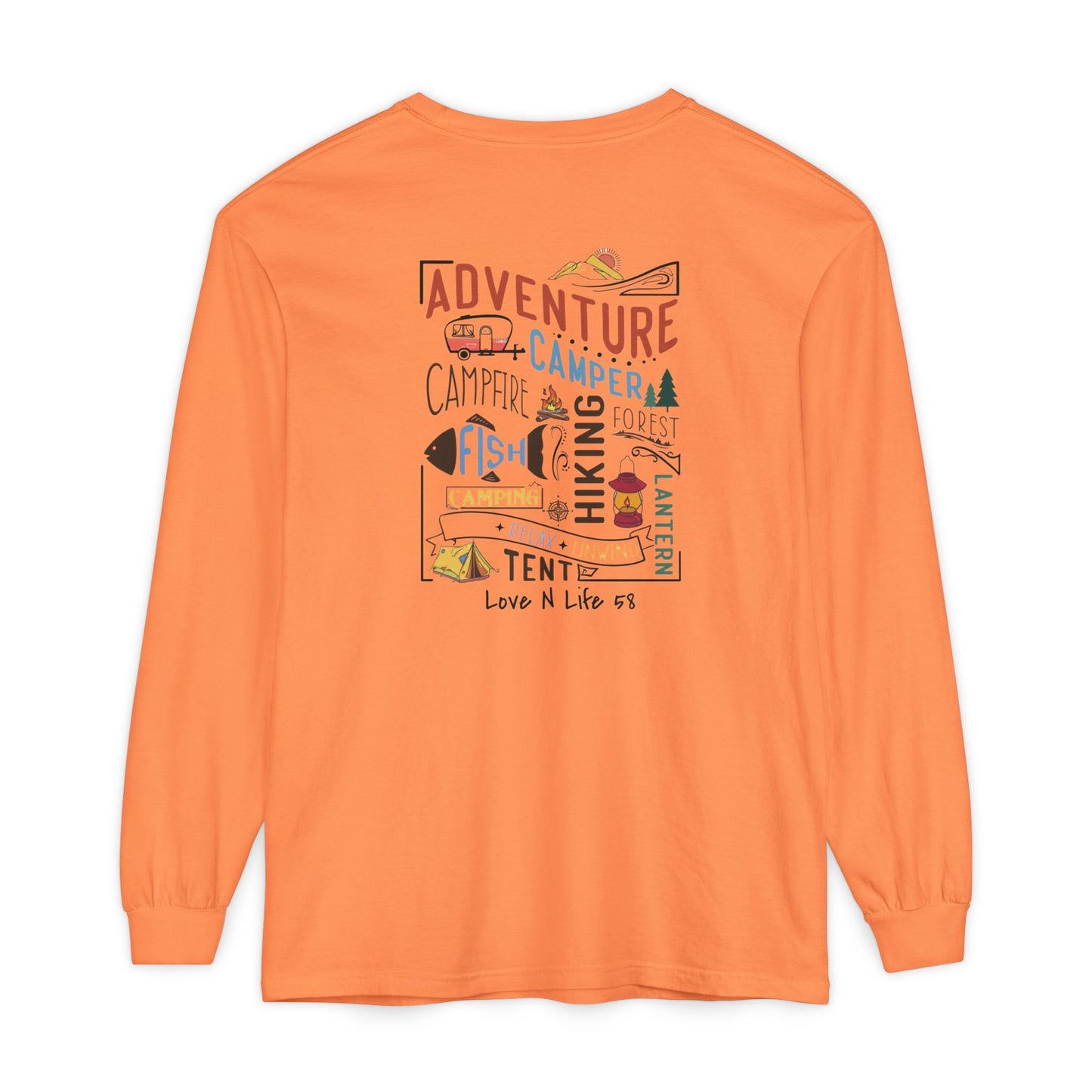 Adventure Awaits Long Sleeve Comfort Colors