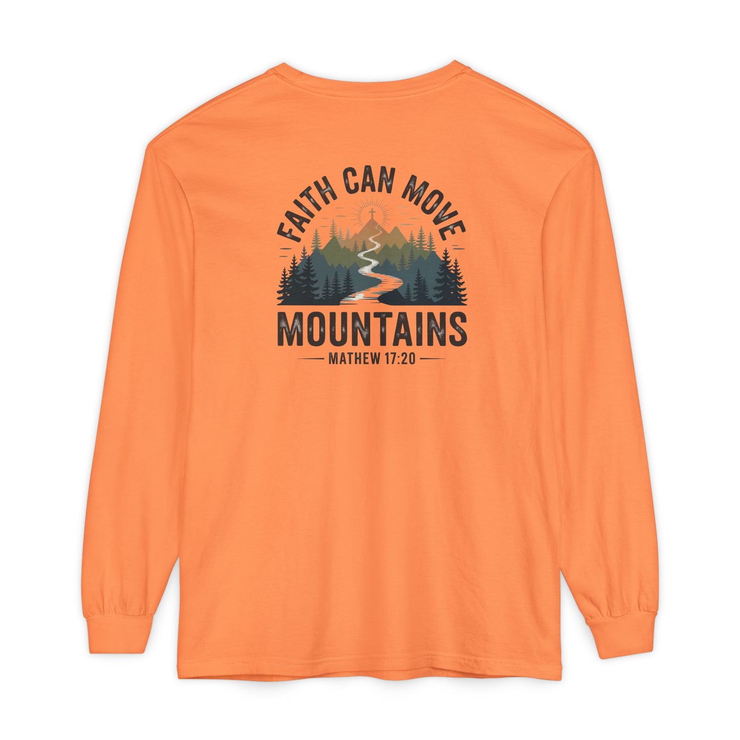 Faith Can Move Mountains Tee - Comfort Colors
