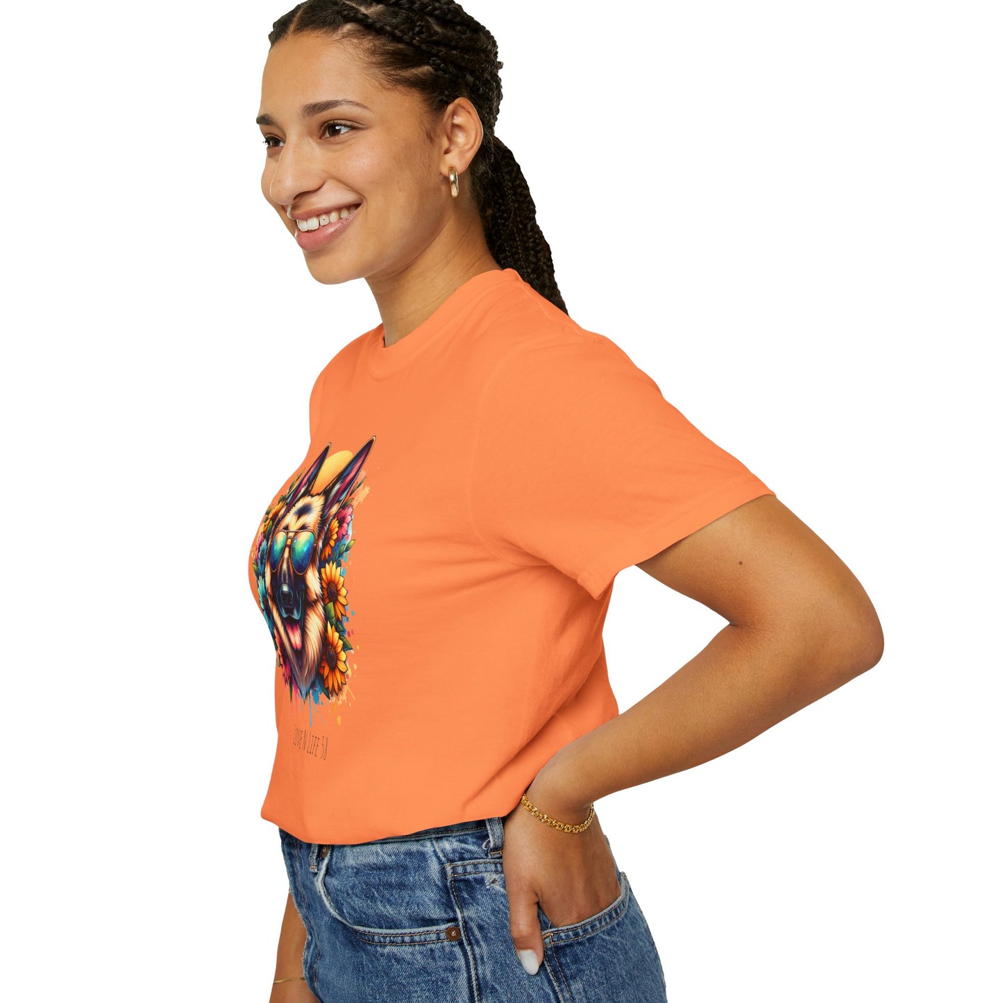 Love n' Life German Shepard Tee - Comfort Colors