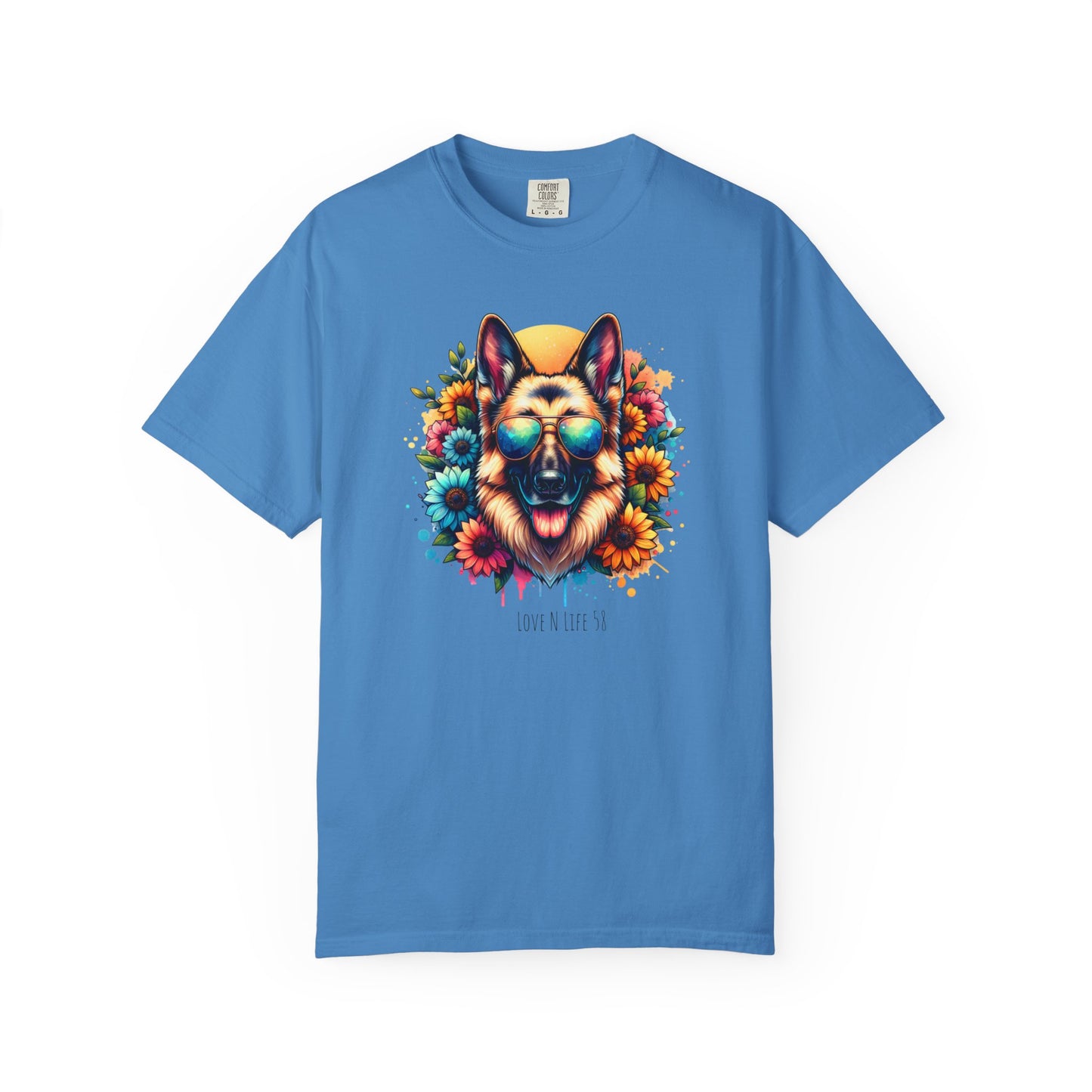 Love n' Life German Shepard Tee - Comfort Colors