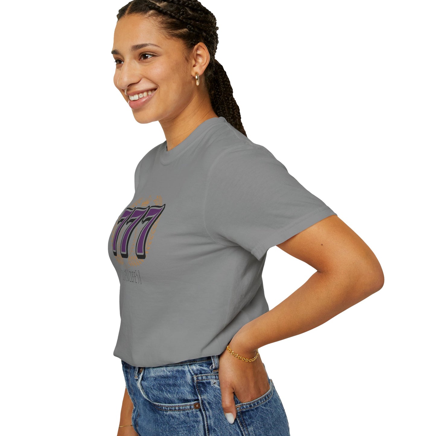 777 Tee - God , Jesus, Holy Spirt , Perfection - Comfort Colors