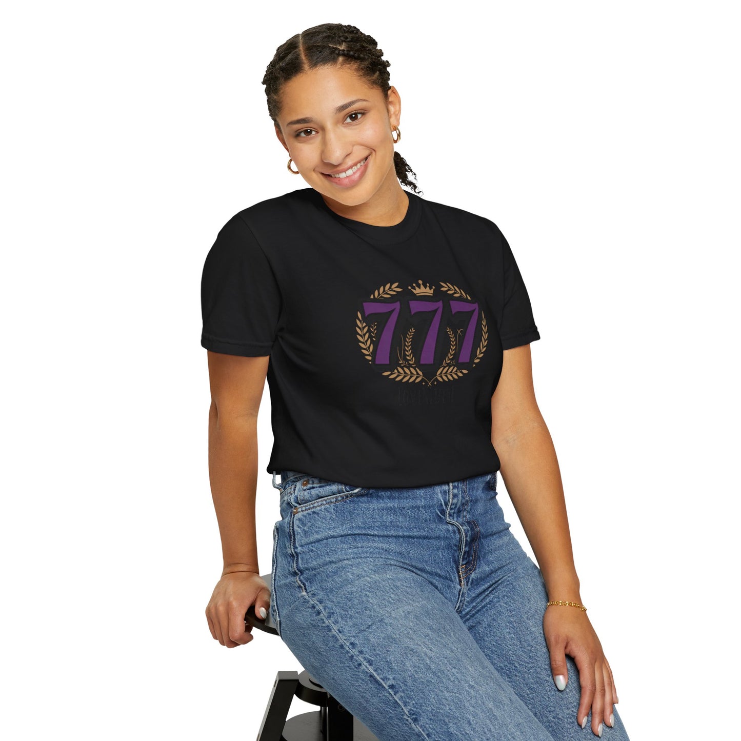 777 Tee - God , Jesus, Holy Spirt , Perfection - Comfort Colors
