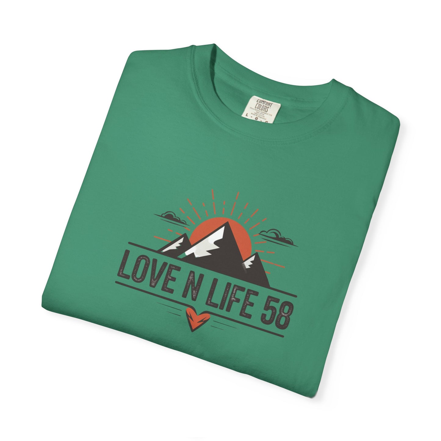 Mountain Adventure Love N Life58 Tee - Comfort Colors