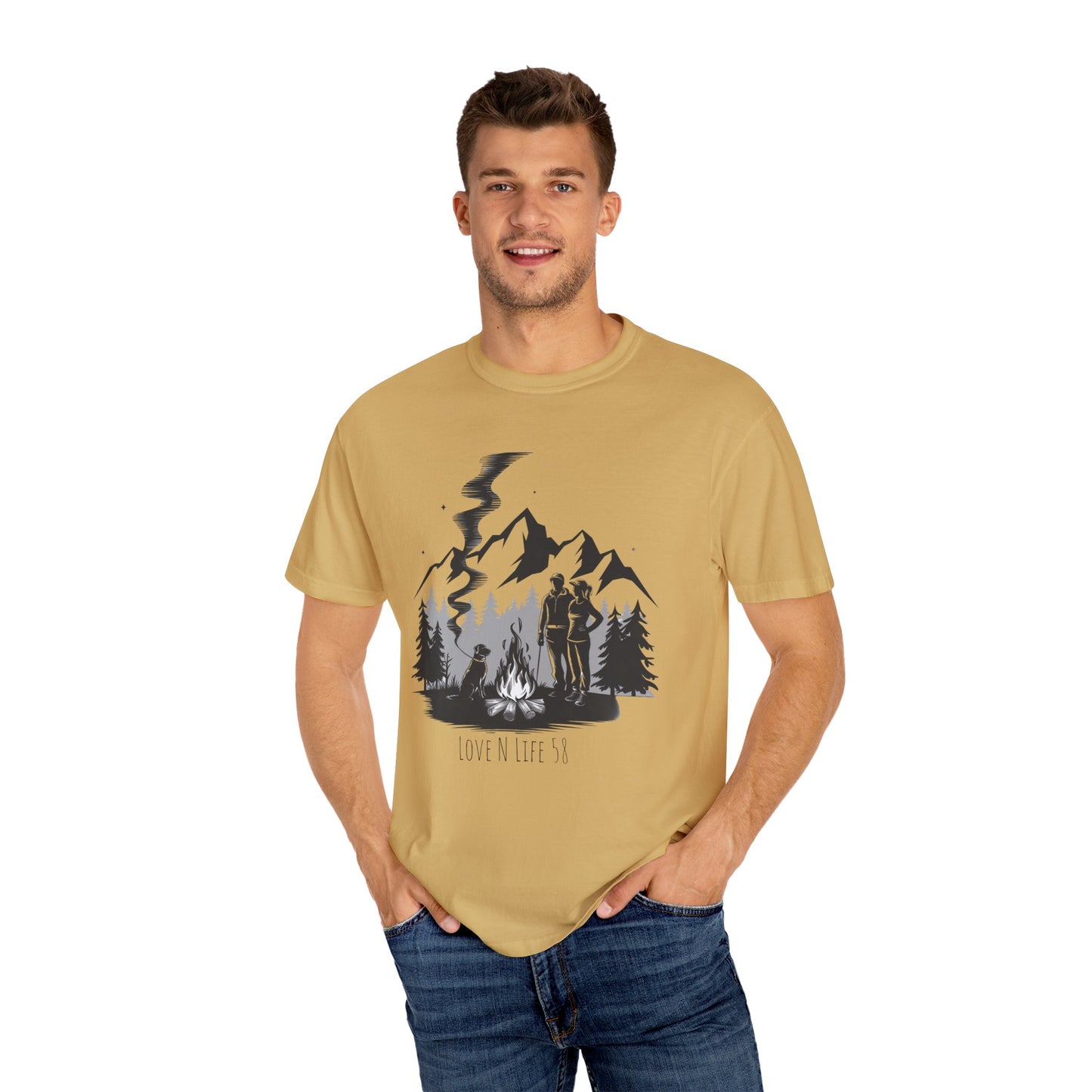 Campfire Dog - Comfort Colors