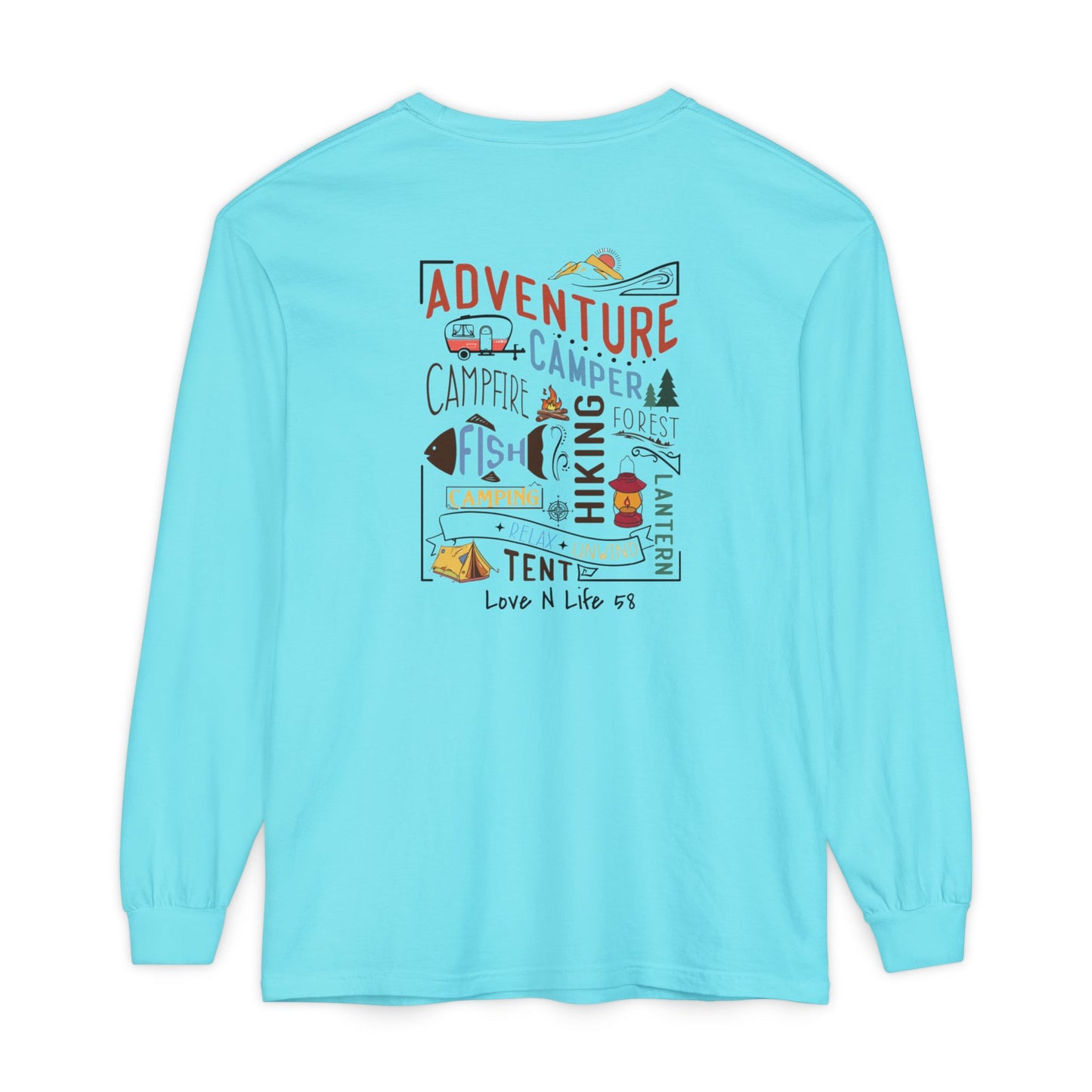 Adventure Awaits Long Sleeve Comfort Colors