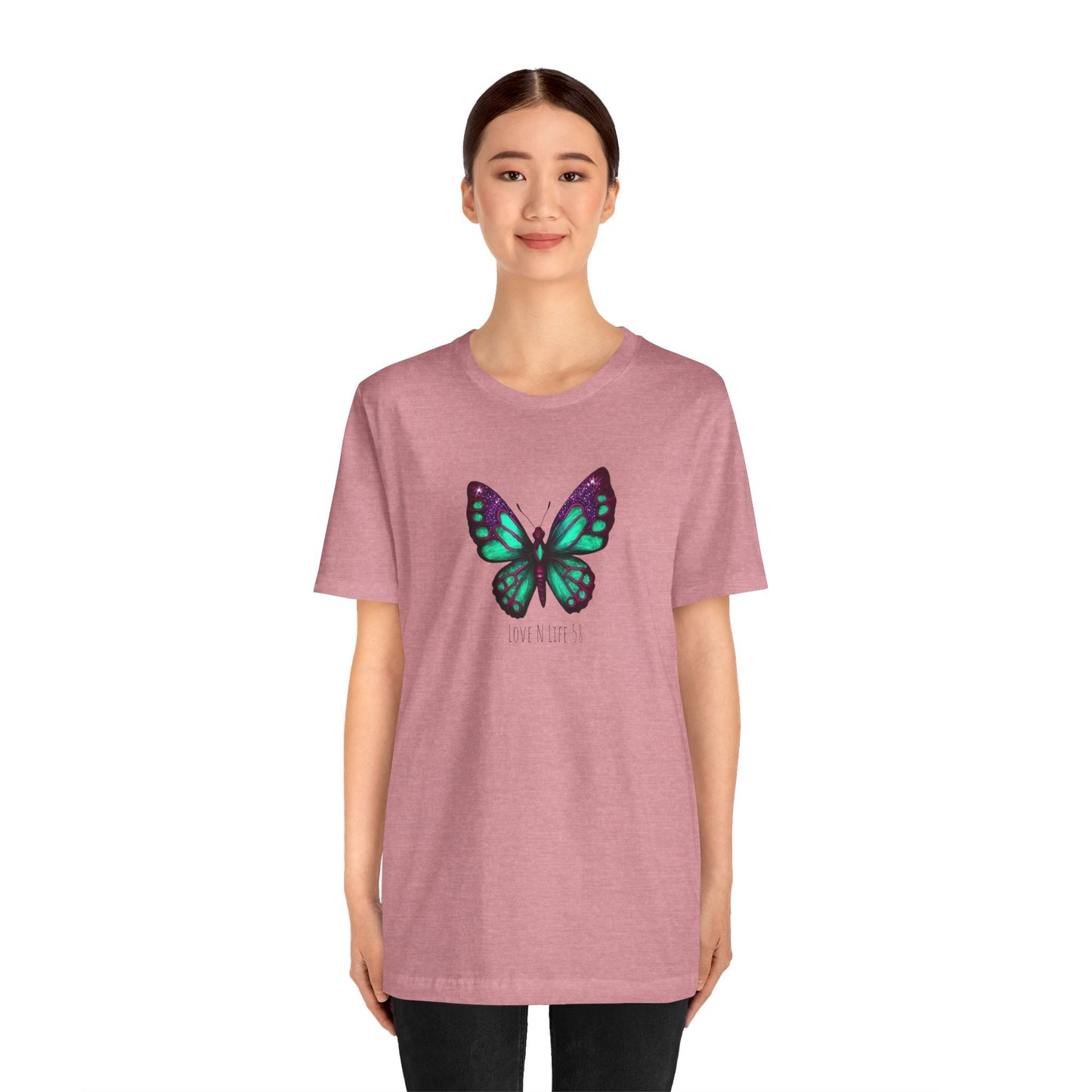 Butterfly Love Tee - Bella Canvas