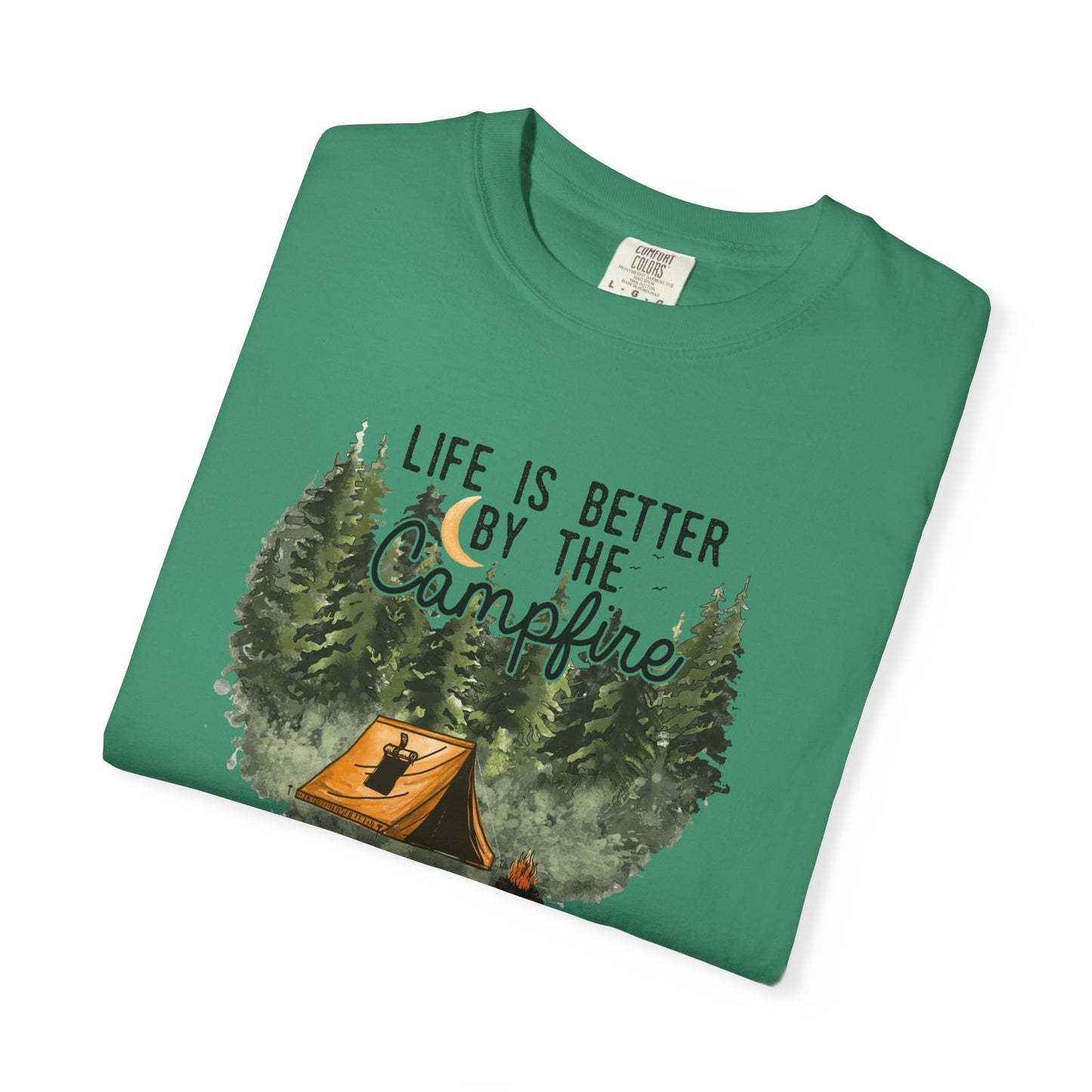 Life is Better by the Campfire Tee - Comfort Colors