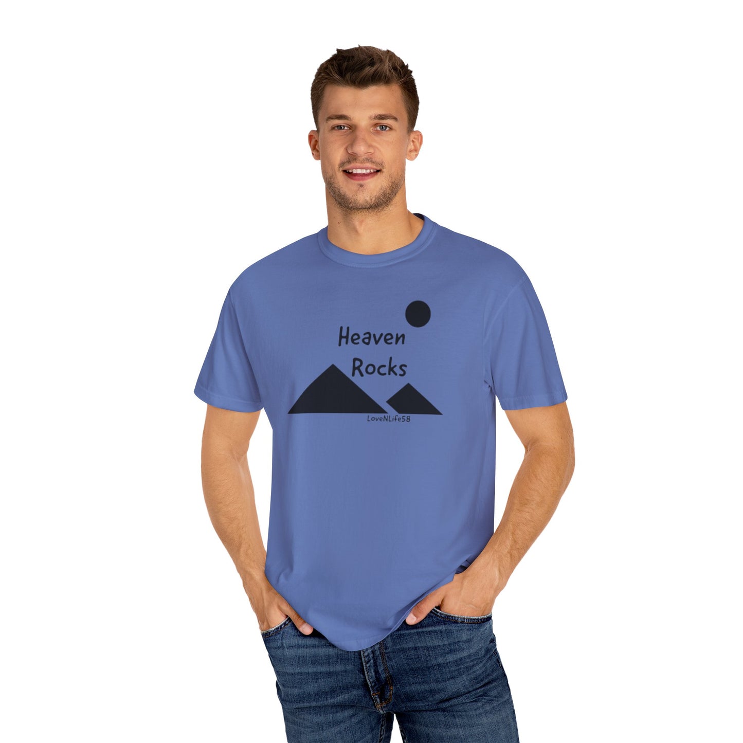 Heaven Rocks Tee- Comfort Colors