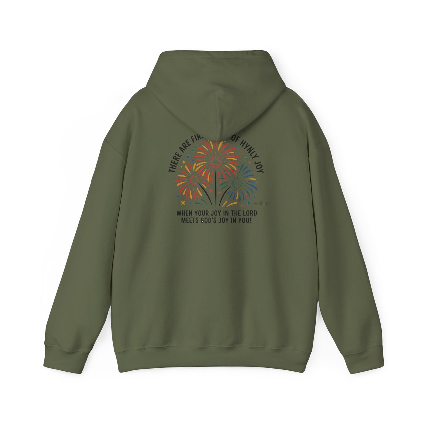Joyful Fireworks Unisex Hoodie