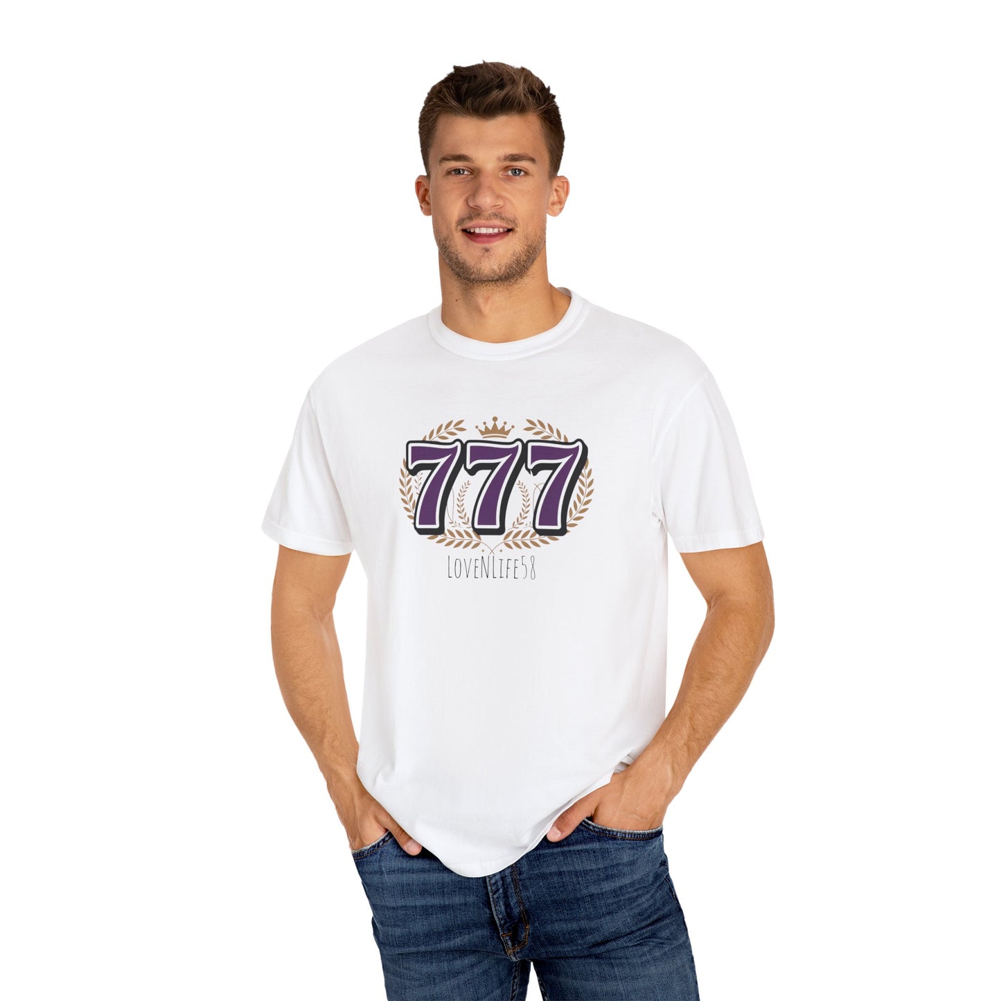 777 Tee - God , Jesus, Holy Spirt , Perfection - Comfort Colors