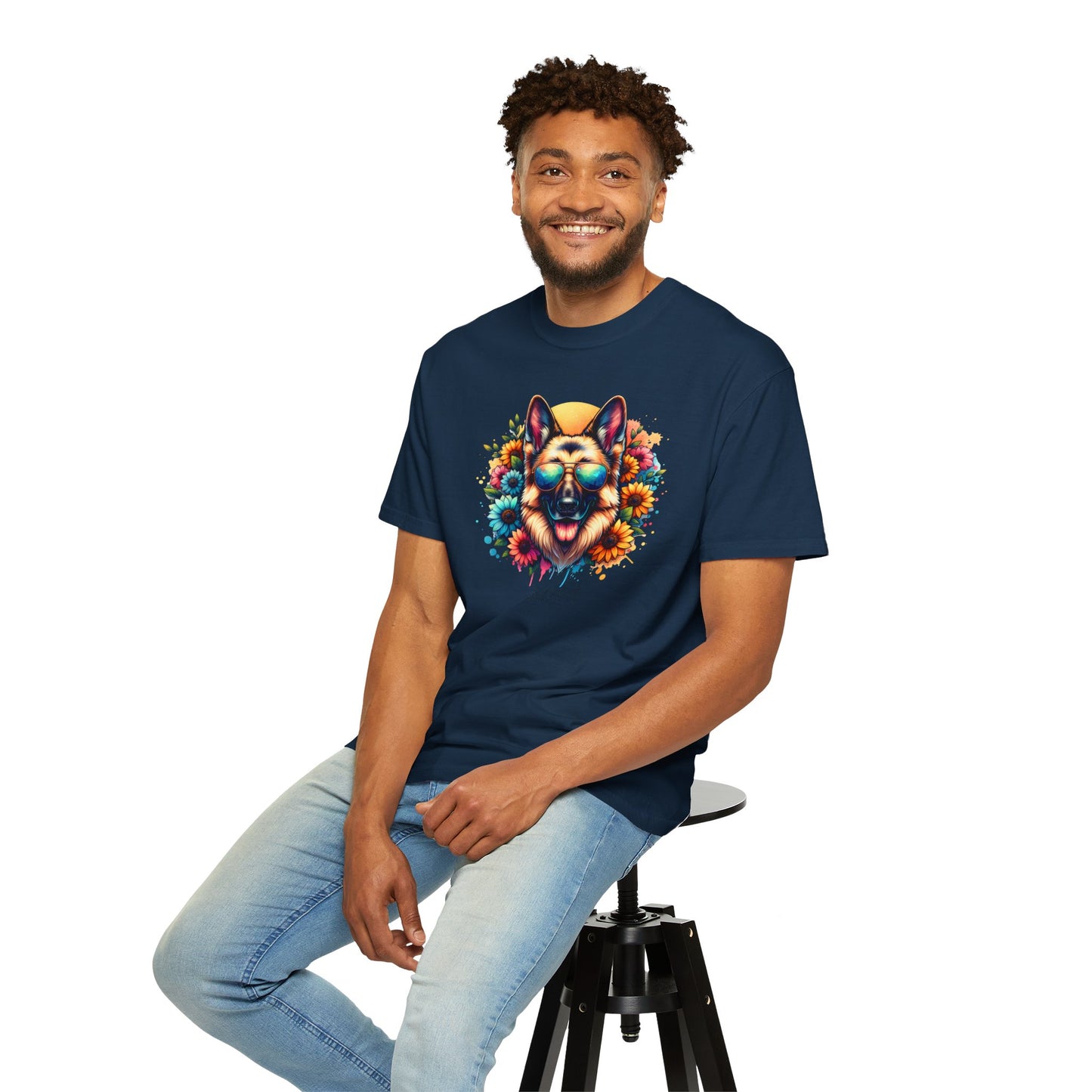 Love n' Life German Shepard Tee - Comfort Colors