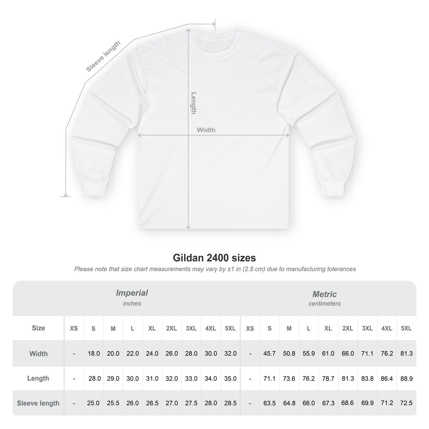 Floral Inspiration Long Sleeve Tee - Unisex Cotton Shirt Made in U.S.A.