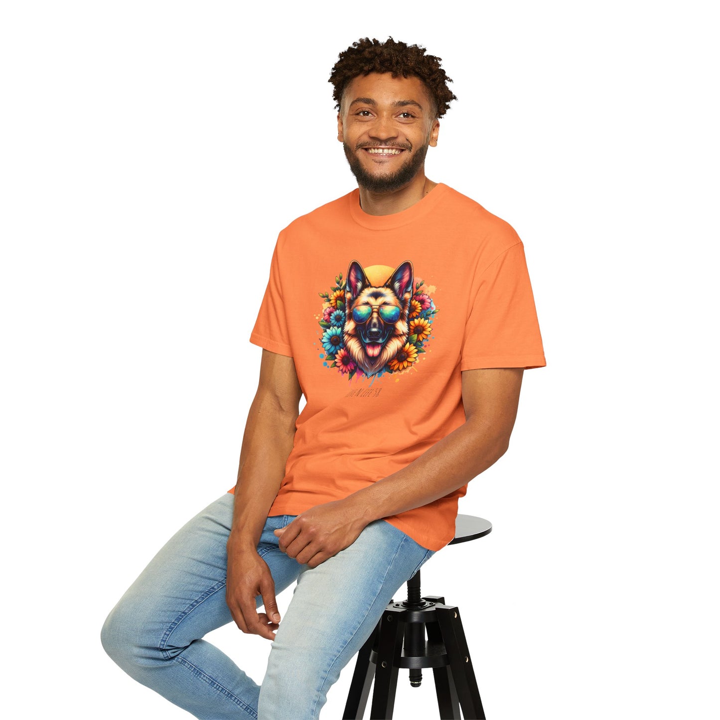 Love n' Life German Shepard Tee - Comfort Colors