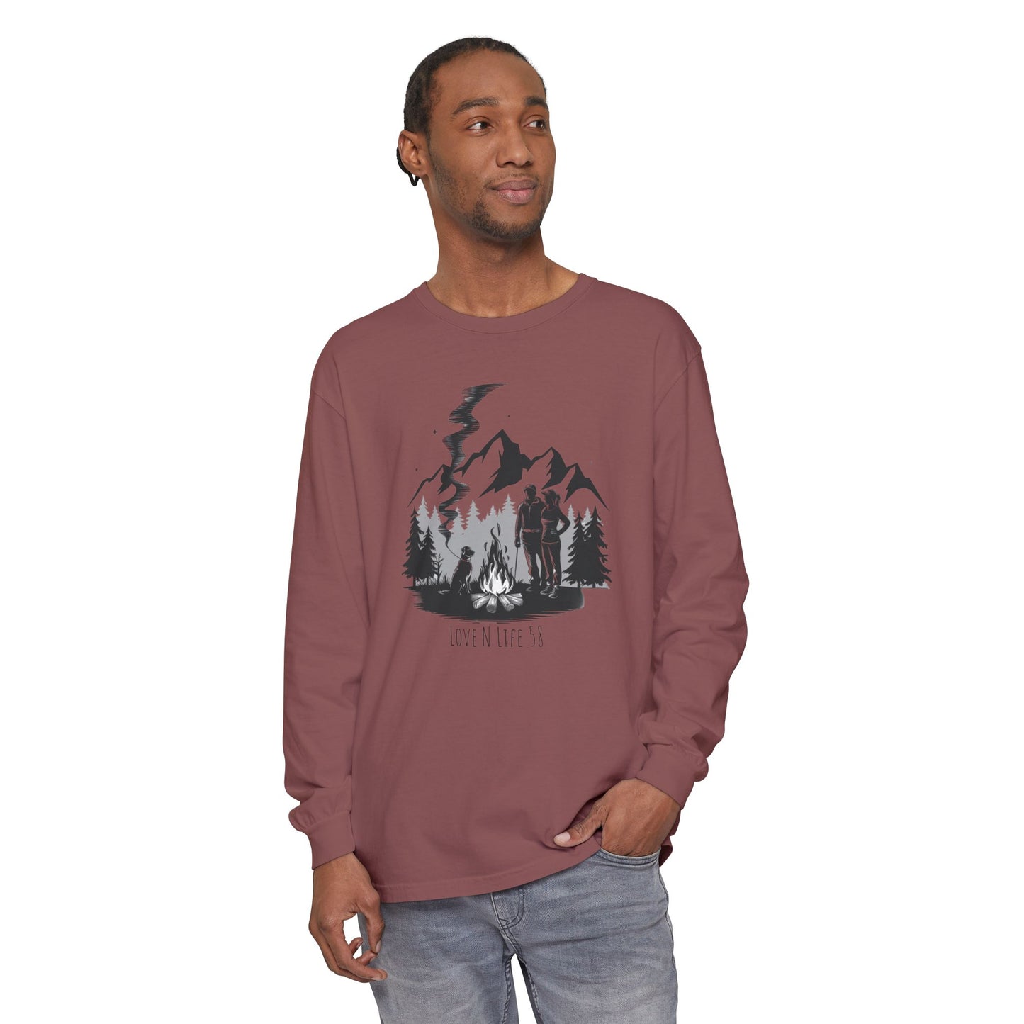 Campfire Dog - Comfort Colors
