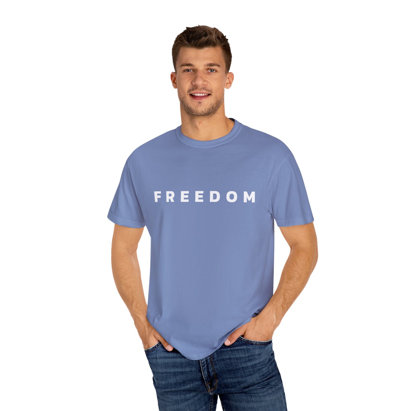 F R E E D O M Tee - Comfort Colors Charlie Kirk