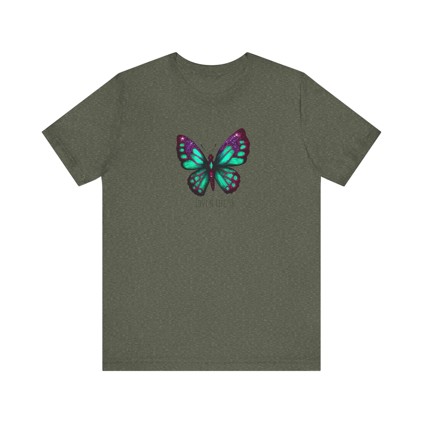 Butterfly Love Tee - Bella Canvas