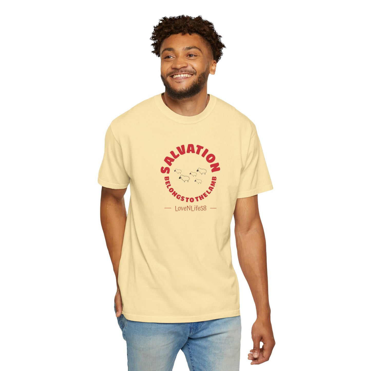 Salvation Belongs to the Lamb - Comfort Colors