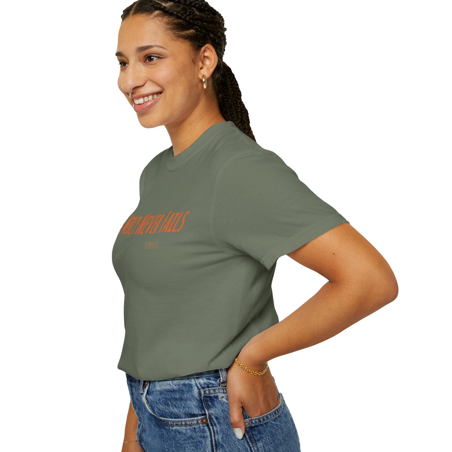 His Mercy Never Fails - Comfort Colors