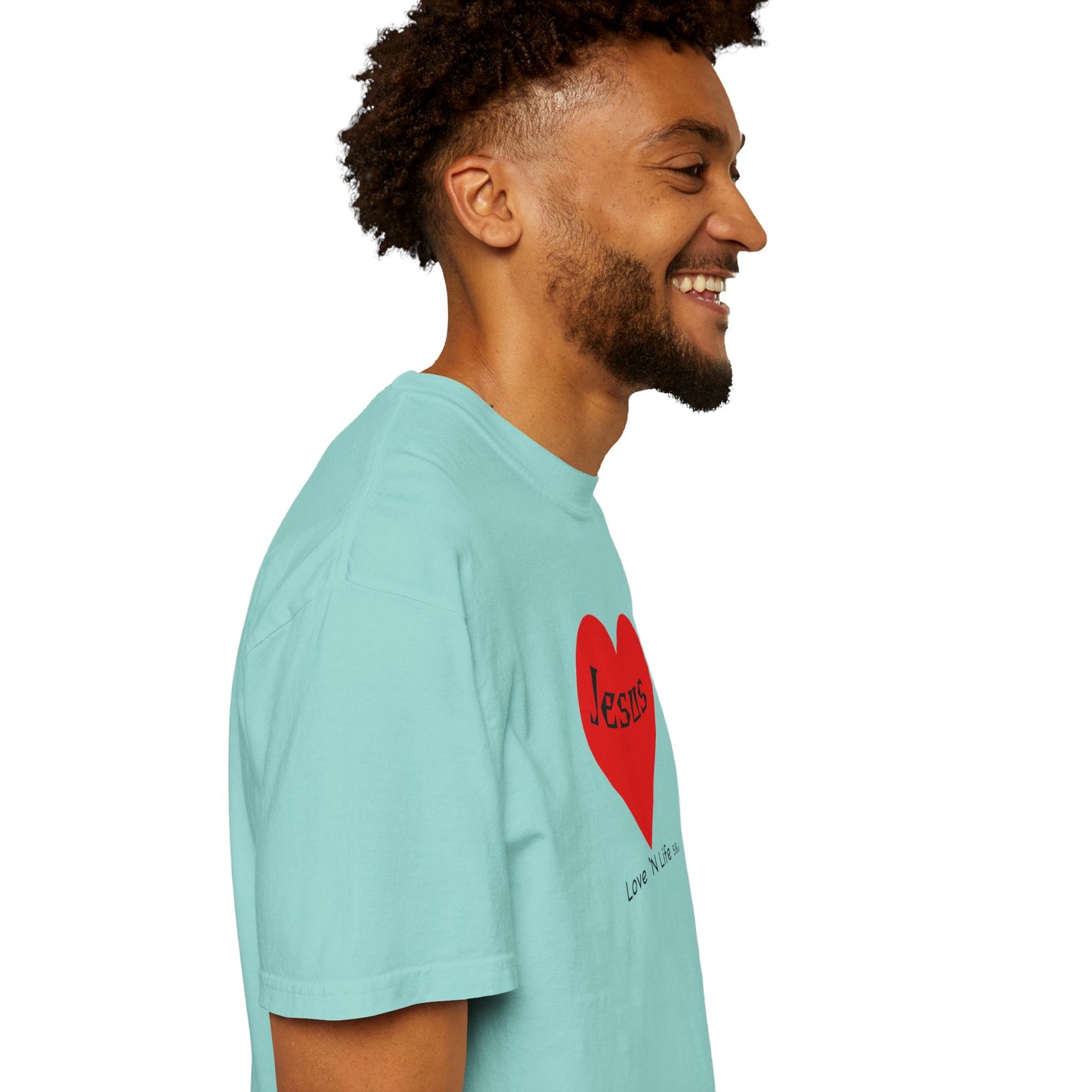 Jesus is Love N Life 58 Tee - Comfort Colors
