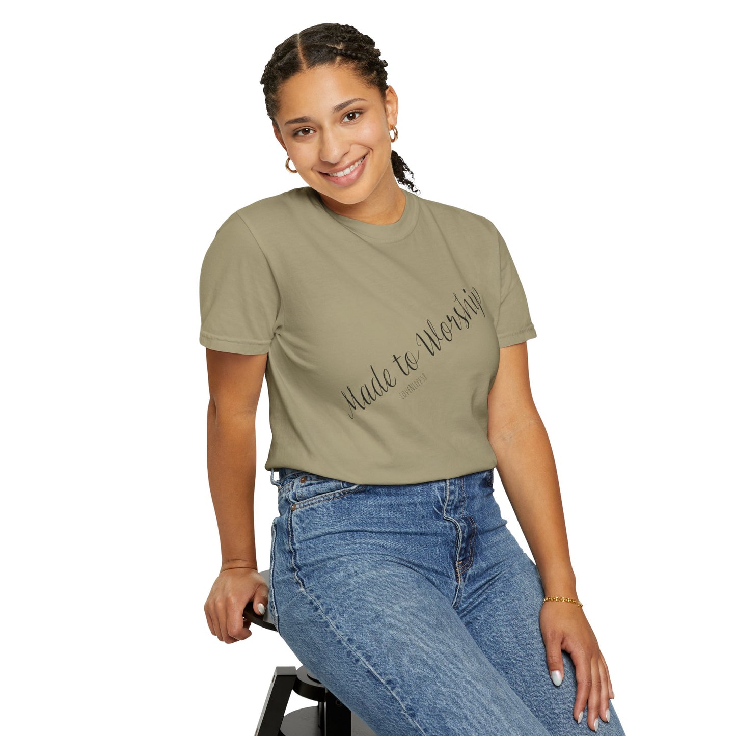 Made To Worship Tee - Comfort Colors