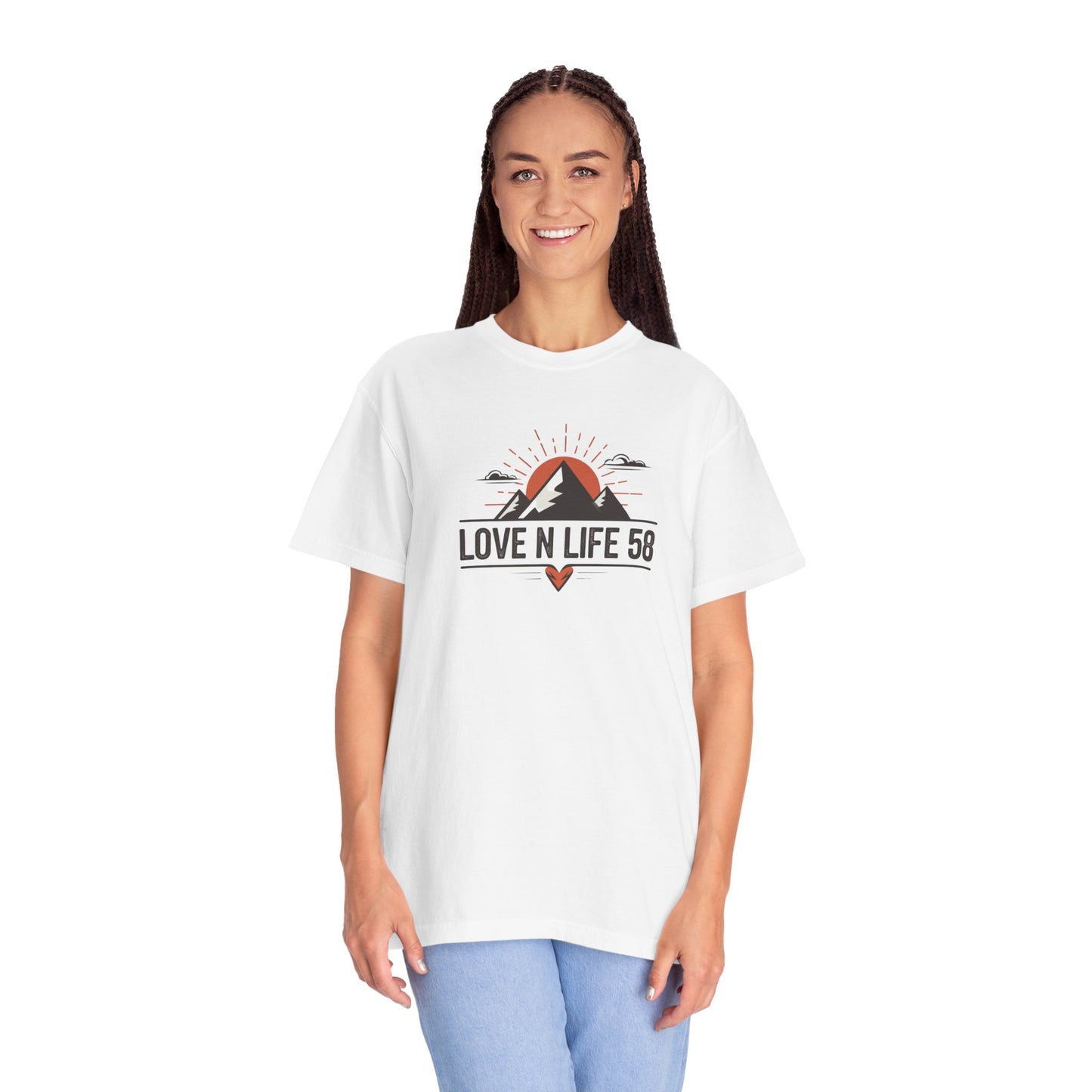 Mountain Adventure Love N Life58 Tee - Comfort Colors