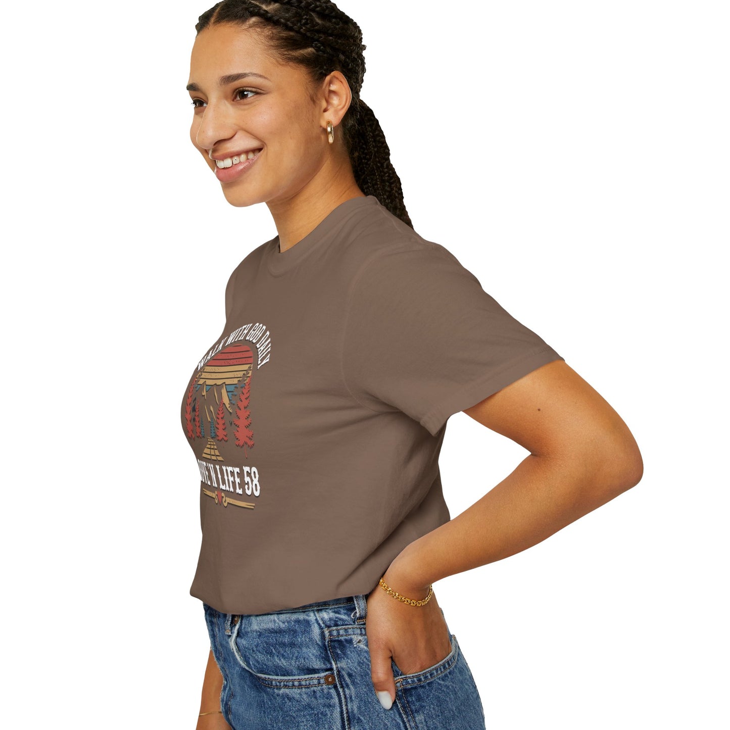 Walk With God Daily Tee - Comfort Colors