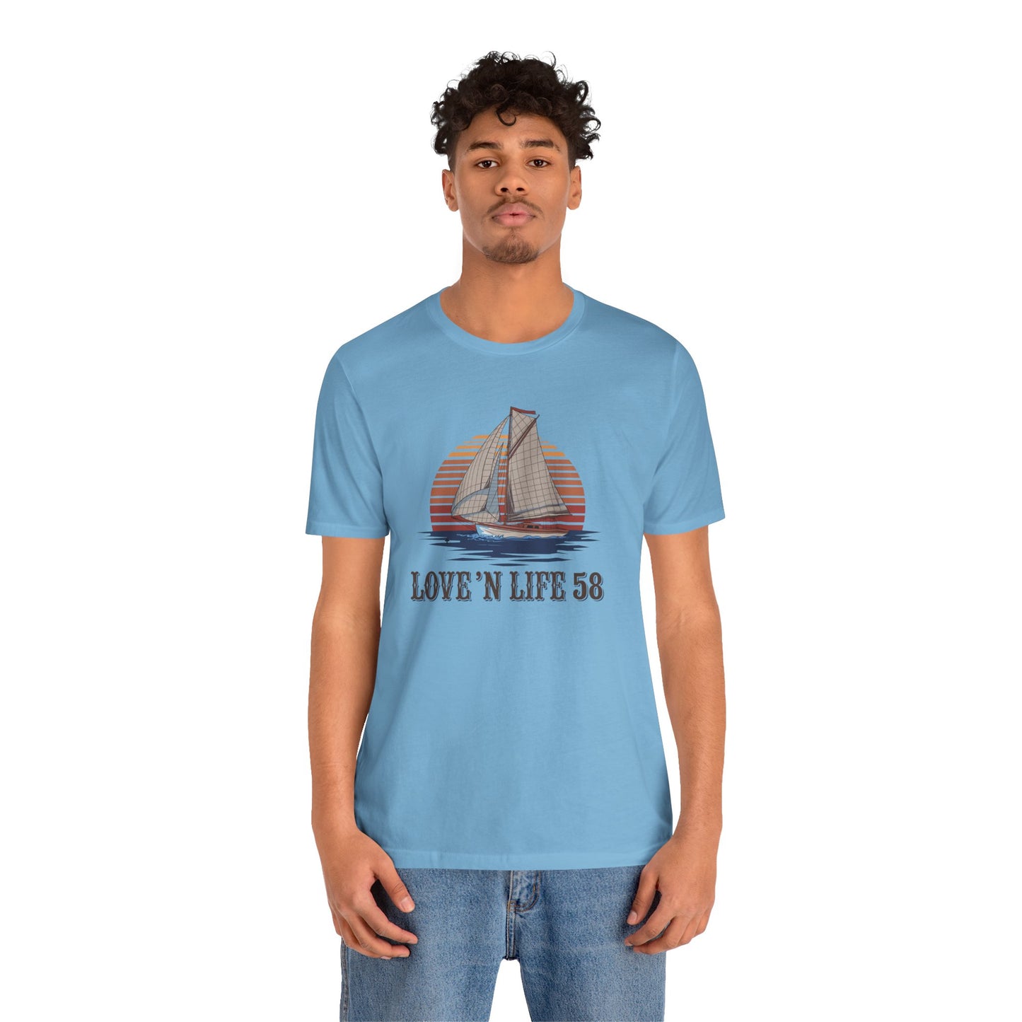 Vintage Sailing - LoveNLife58 Tee - Bella Canvas 3001