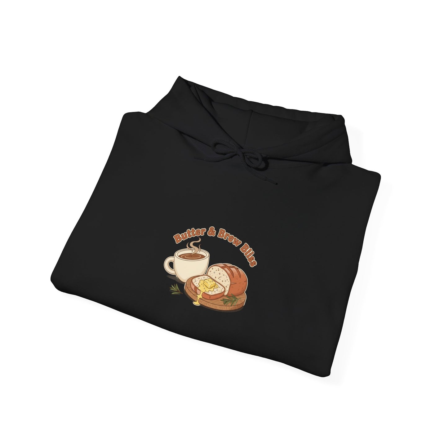 Butter & Brew Toastie Hoodie | coffee pun, kawaii kitchen