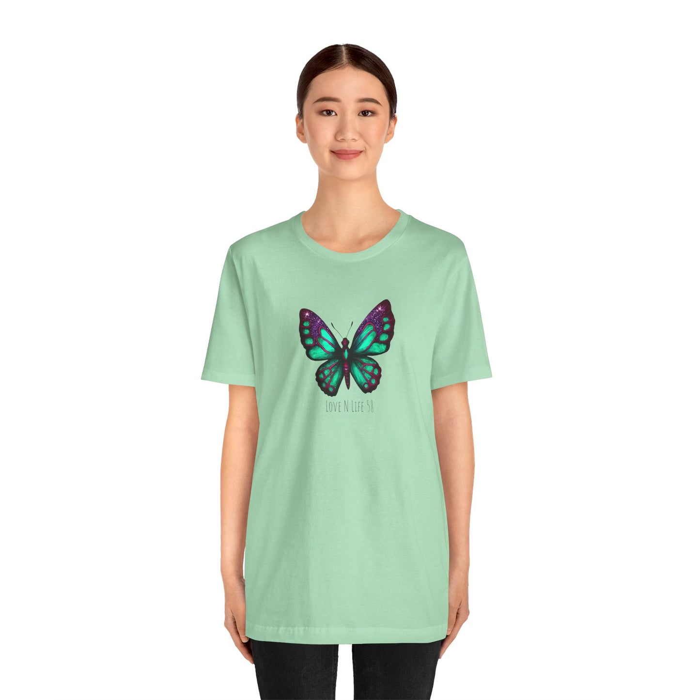 Butterfly Love Tee - Bella Canvas