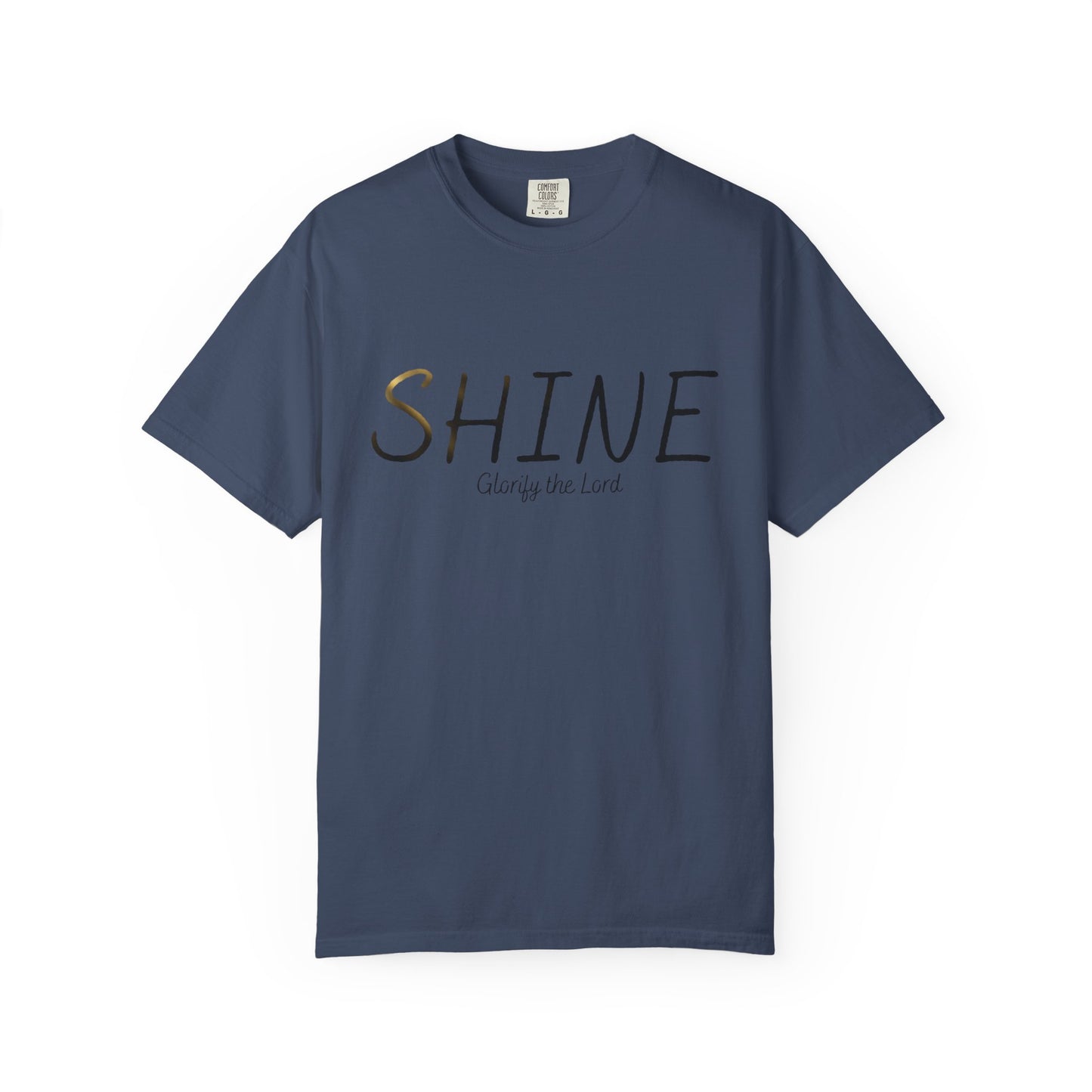 “Shine” Glorify the Lord Tee - Comfort Colors